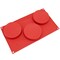 Freshware Silicone Mold 3-Cavity Food-Grade For Cake Pie Tart Resin Sl-116Rd